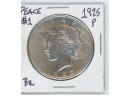 1925 P Silver Peace Dollar BU