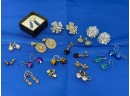 Collection Of Costume Jewelry - Earrings