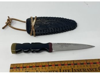 Vintage Fixed Blade Knife W/ Sheath