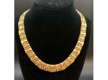 14K Gold Italian Necklace Weighing 37.54dwt