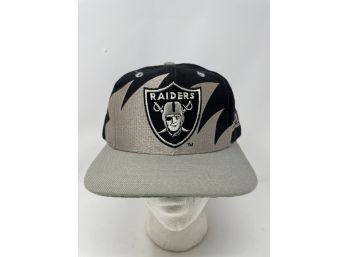 Raiders Sharktooth Snapback Hat By Logo 7