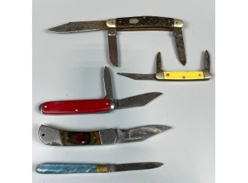 Collection Of Vintage Pocket Knives