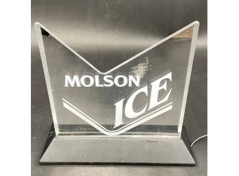 Molson Ice Light Up Bar Sign