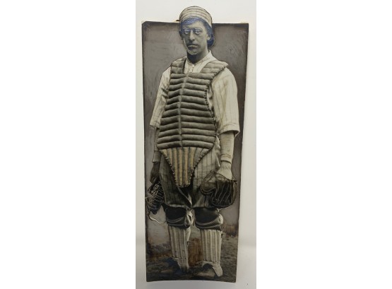 1916 Type 1 Wire Photo Of Athletics Catcher Billy Meyer