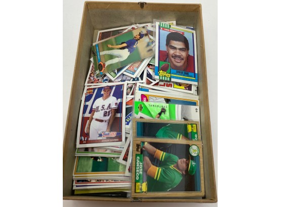 Tray Lot Of Modern Sports Cards