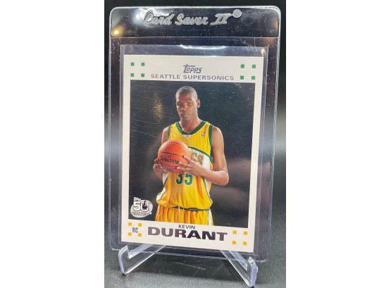 2007 Topps Rookie Set Kevin Durant Rookie Card