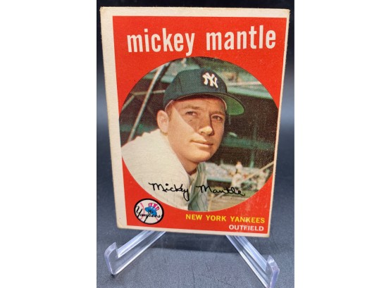 1959 Topps Mickey Mantle