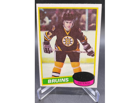 1980 Topps Ray Bourque Rookie Card