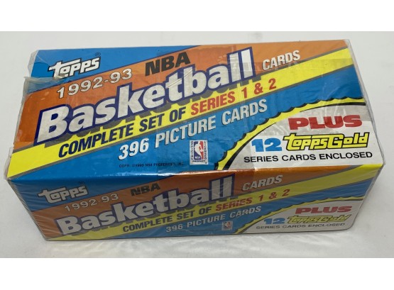1992 Topps Basketball Sealed Factory Set With Shaquille O'neal Rookie Card