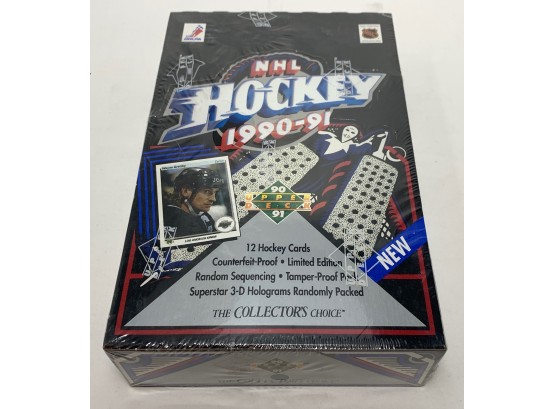 1990 Upper Deck Hockey Unopened Wax Box