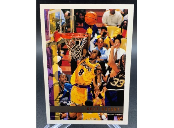 1997 Topps Kobe Bryant Second Year Card