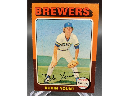 1975 Topps Robin Yount Rookie Card