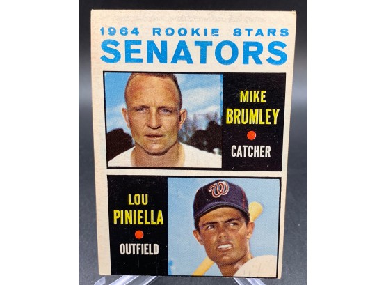 1964 Topps Lou Pinella Rookie Card