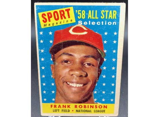 1958 Topps Frank Robinson All Star