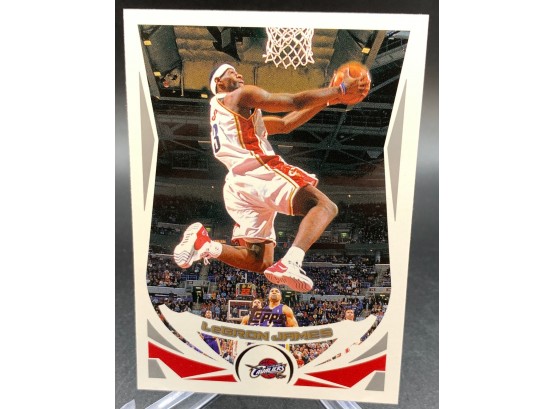 2004 Topps Lebron James Second Year Card