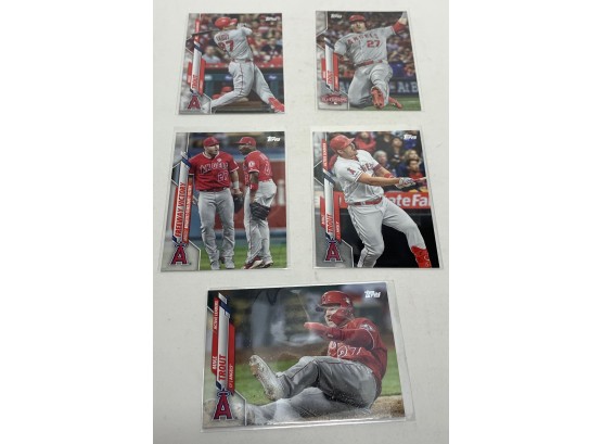 2020 Topps Mike Trout Baseball Card Lot