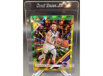 2019 Donruss Green And Yellow Stephen Curry
