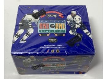 1995 Playoff One On One Hockey Sealed Booster Box