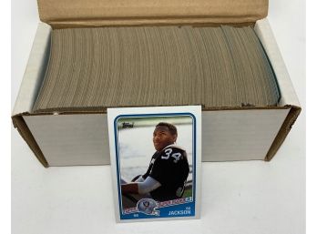 1988 Topps Football Complete Set With Bo Jackson Rookie Card