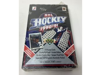 1990 Upper Deck Hockey Wax Box