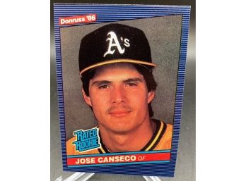 1986 Donruss Jose Canseco Rookie Card