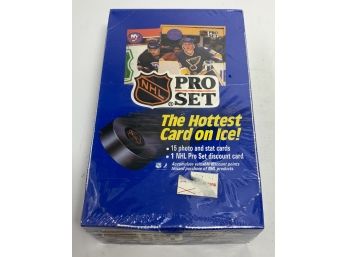 1990 Pro Set Hockey Wax Box