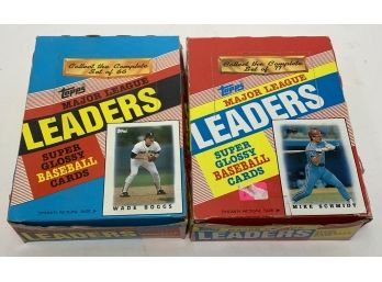 Lot Of (2) Topps Leaders Baseball Wax Boxes