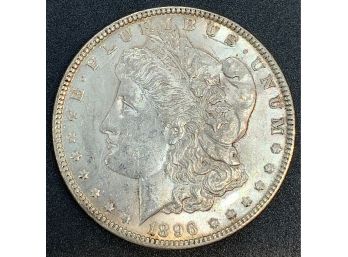 1896 Morgan Head Silver Dollar
