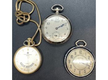 Lot Of (3) Pocket Watches