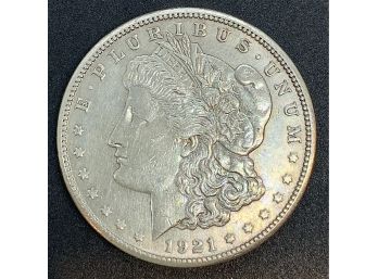 1921-S Morgan Head Silver Dollar