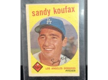 1959 Topps Sandy Koufax