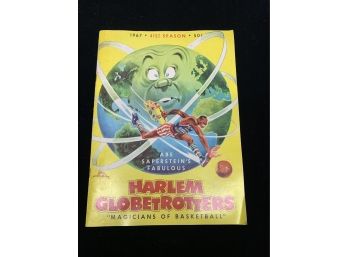 1967 Harlem Globetrotters Program