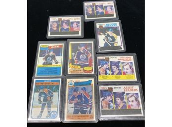 9 Card Wayne Gretzky Lot