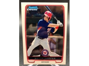 2012 Bowman Chrome Bryce Harper Rookie Card