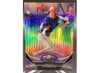 2011 Bowman Platinum Bryce Harper Rookie Refractor