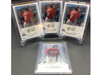 2011 Bowman Chrome J.D. Martinez Rookie Card Lot