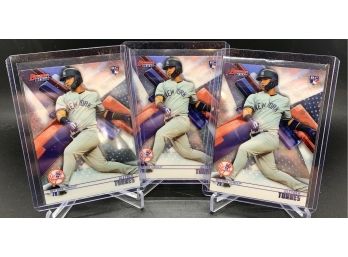 Lot Of (3) 2018 Bowman's Best Gleyber Torres Rookie Cards