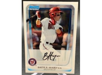 2011 Bowman Chrome Bryce Harper Rookie Card