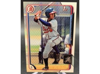 2015 Bowman Ozzie Albies Rookie Card