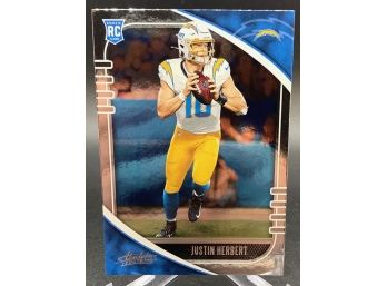 2020 Absolute Justin Herbert Rookie Card