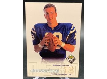 1998 UD Choice Peyton Manning Rookie Card