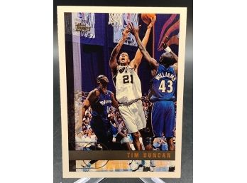 1997 Topps Tim Duncan Rookie Card