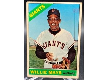 1966 Topps Willie Mays