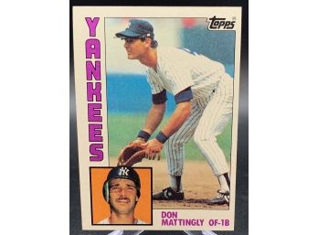 1984 Topps Don Mattingly Rookie Card