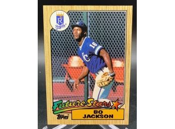 1987 Topps Bo Jackson Rookie Card