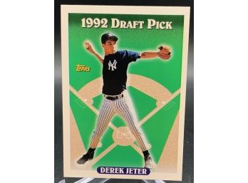 1993 Topps Derek Jeter Rookie Card