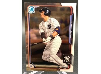 2015 Bowman Chrome Aaron Judge Rookie Card