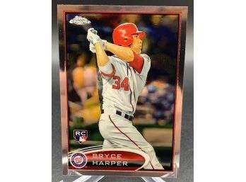 2012 Topps Chrome Bryce Harper Rookie Card