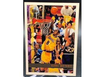 1997 Topps Kobe Bryant Second Year Card