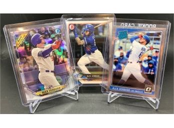 2018 Alex Verdugo Rookie Card Lot